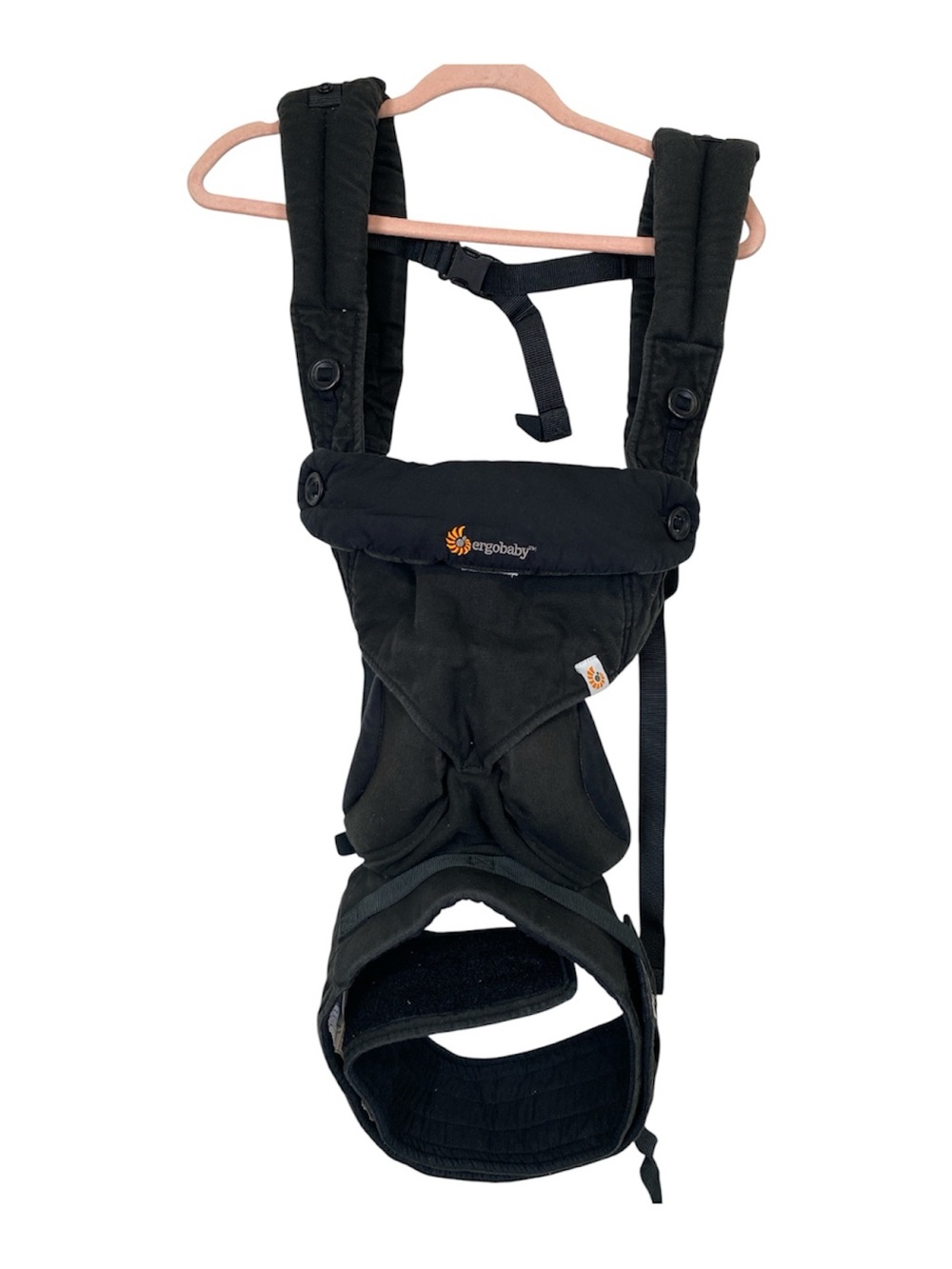 Ergobaby Black Infant/Toddler Front Carrier - Solid Black